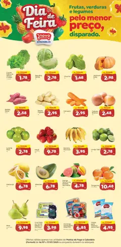 Novo Atacarejo - Ofertas Dia de Feira - Pré-Visualização do folheto da loja Novo Atacarejo, válido de 16.07.2025