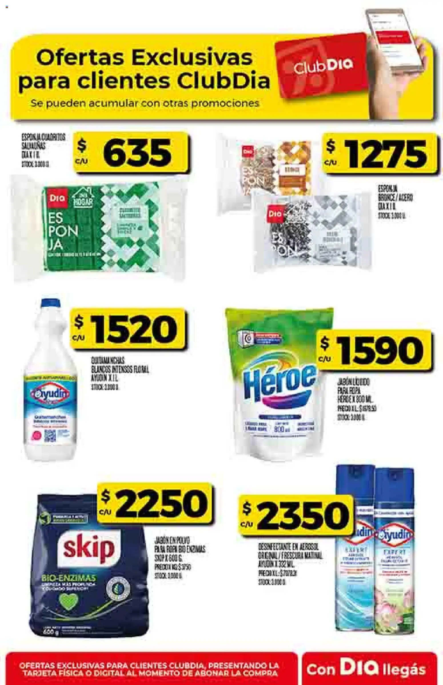 Dia - Ofertas - Salta y Jujuy │ válido desde el 05.11.2025 | Página: 56 | Productos: Desinfectante, Quitamanchas, Esponja