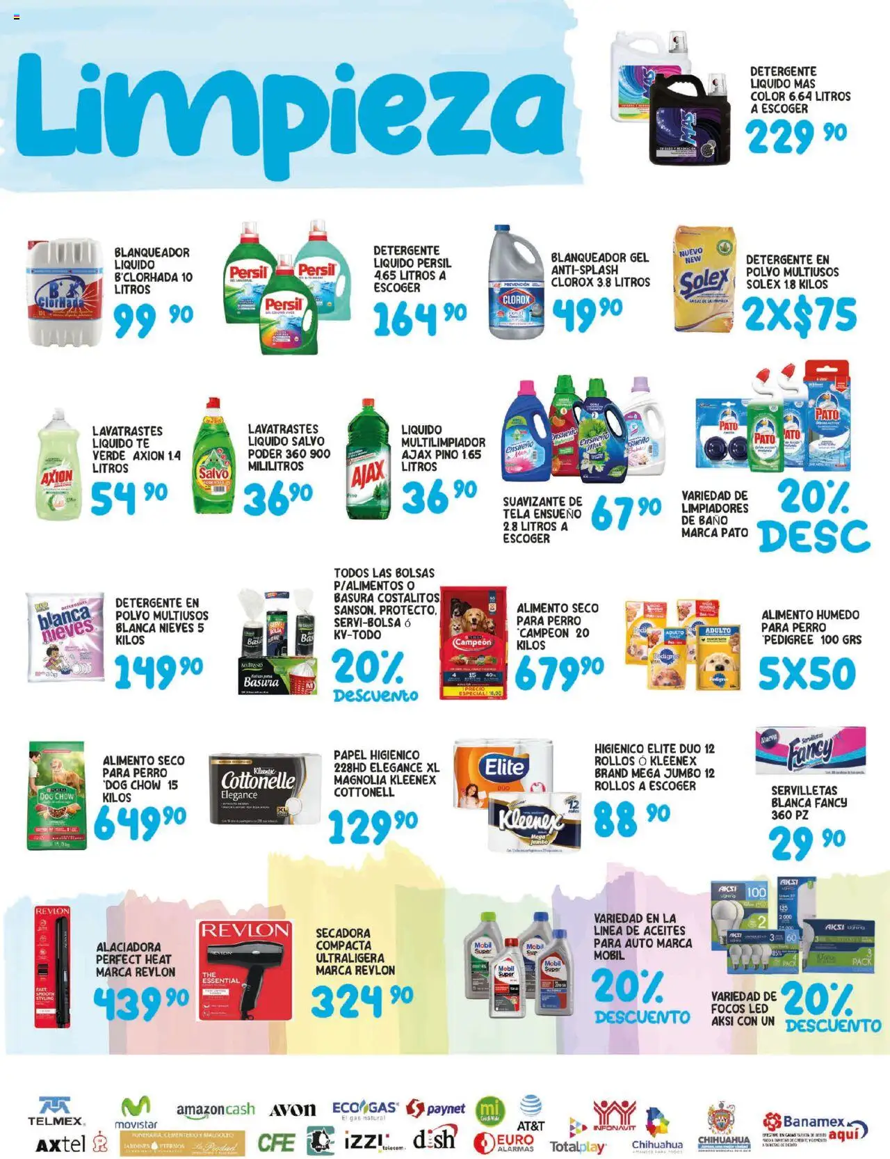 Nuevas ofertas de Alsuper válidas en toda la República Mexicana desde el 02.09.2025. ¡Encuentra las mejores ofertas en Alsuper - Folleto - Chihuahua Capital! | Página: 5 | Productos: Papel higiénico, Lavavajillas, Té, Baño