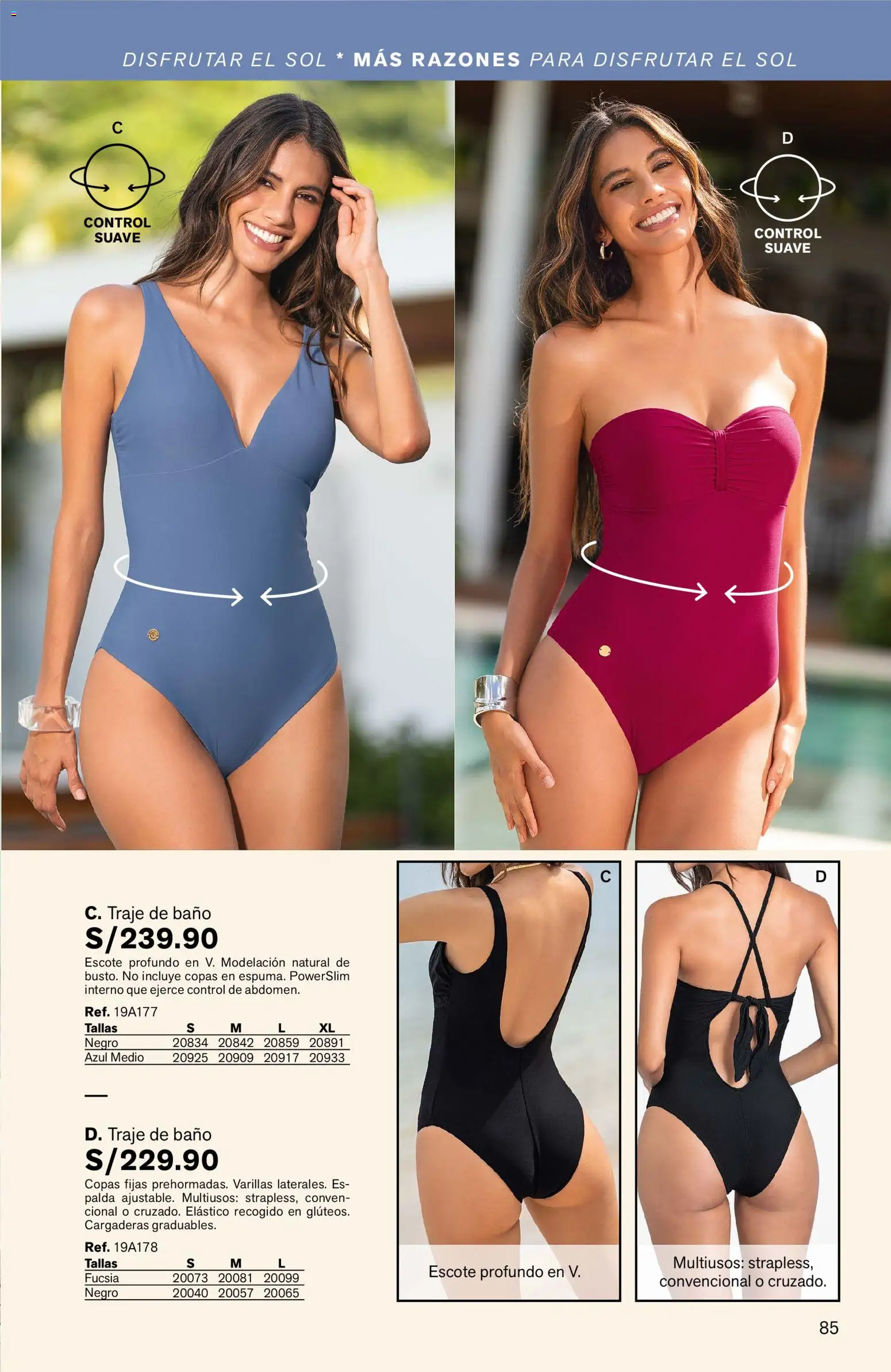 Catálogo Leonisa válido desde 07.04.2026 | Página: 85 | Productos: Baño, Traje de baño, Traje