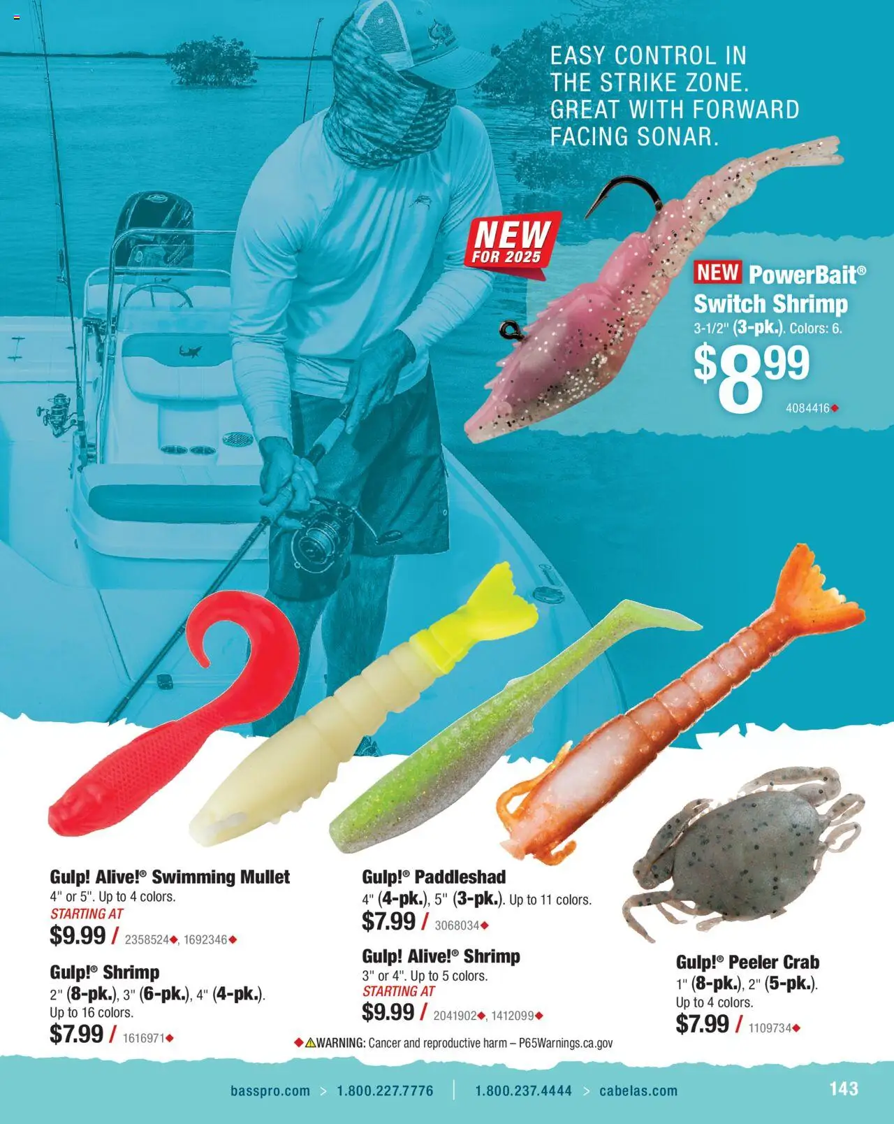 Cabela's Saltwater Specialist 25 - valid from 01.01.2025 | Page: 143 | Products: Switch
