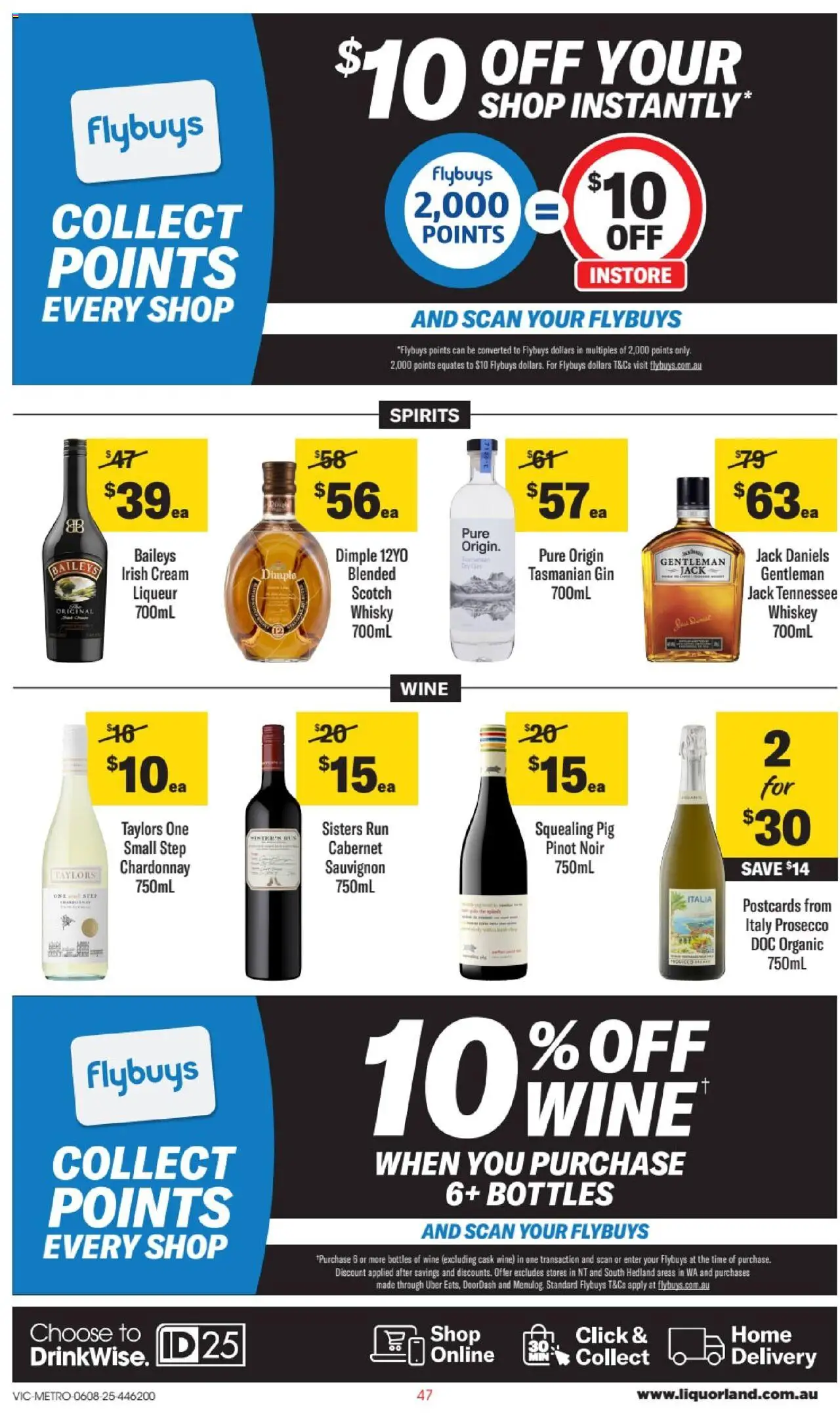 Liquorland catalogue - valid from 06.08.2025 | Page: 2 | Products: Wine, Cream, Whiskey, Scotch