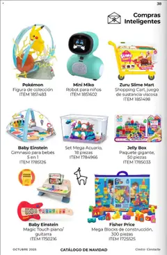 Vista previa de Costco - Revista Octubre, nuevo folleto de la tienda, válido en México a partir del 03.10.2025 | Página: 38 | Productos: Robot, Juego
