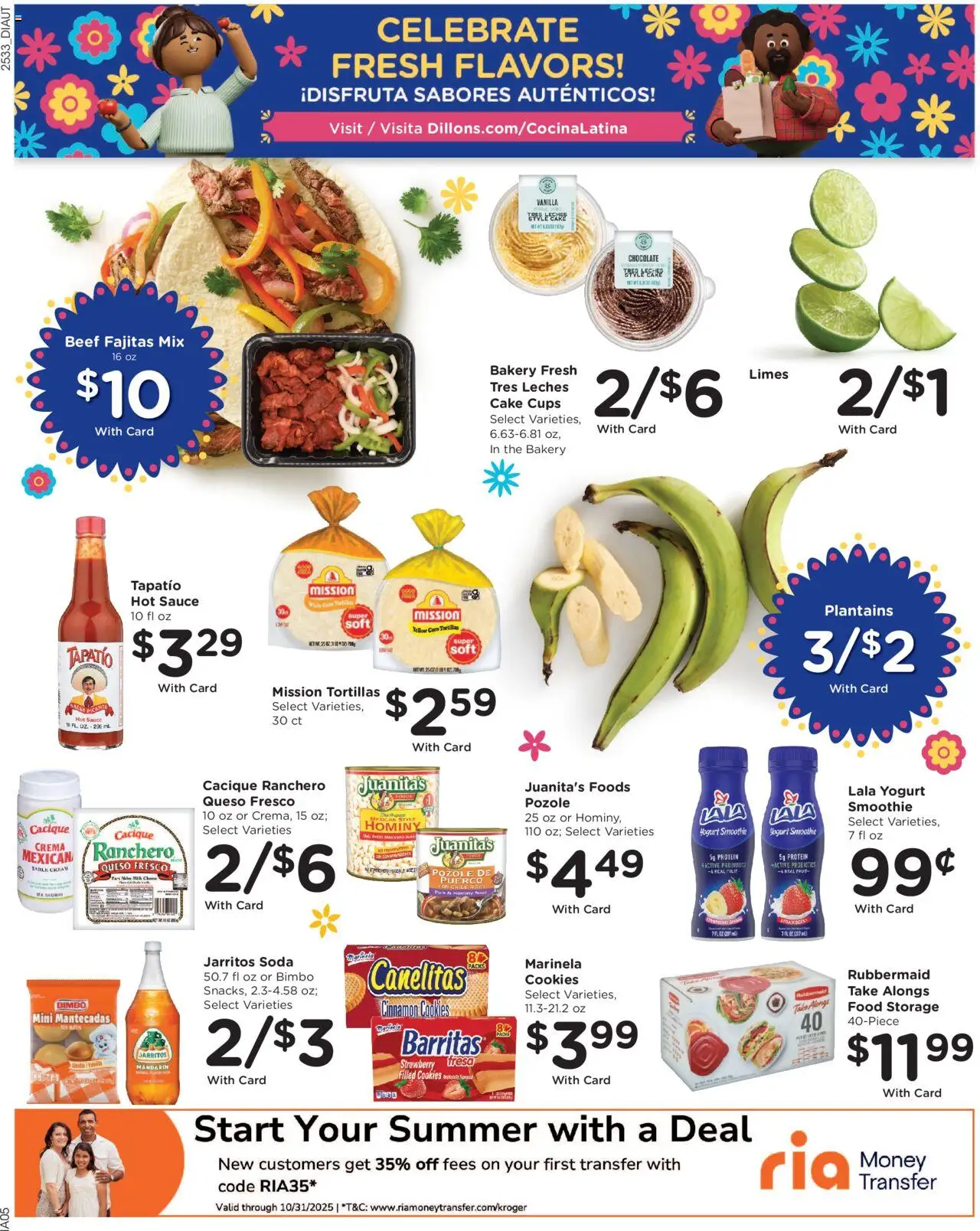 Baker's Weekly Ad - valid from 17.09.2025 | Page: 12 | Products: Yogurt, Beef, Cookies, Sauce
