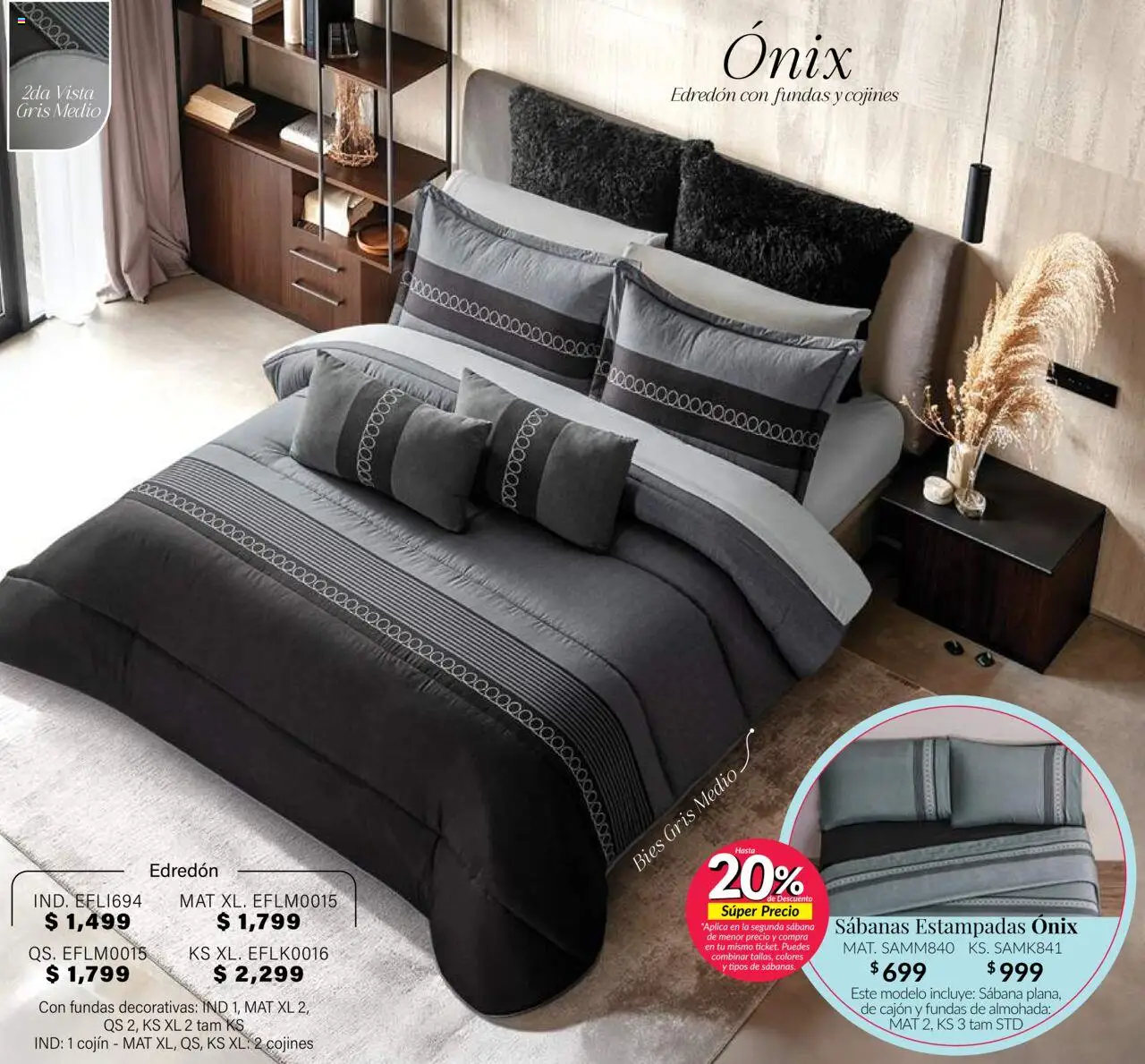 Nuevas ofertas de Colchas Concord válidas en toda la República Mexicana desde el 01.08.2025. ¡Encuentra las mejores ofertas en Colchas Concord - Catálogo! | Página: 160 | Productos: Almohada, Sabanas