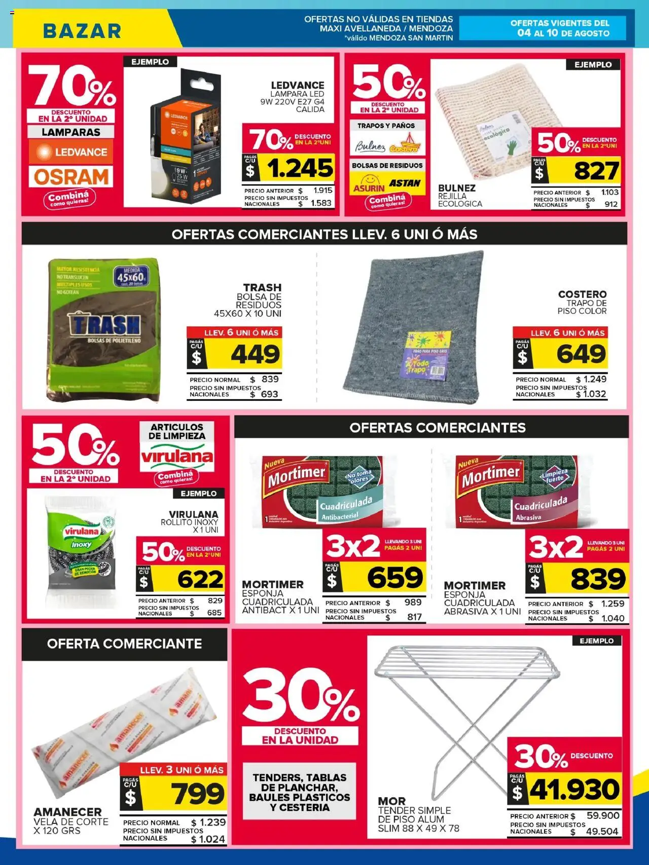 Carrefour Maxi catálogo │ válido desde el 04.08.2025 | Página: 24 | Productos: Vela, Peso, Rejilla, Esponja