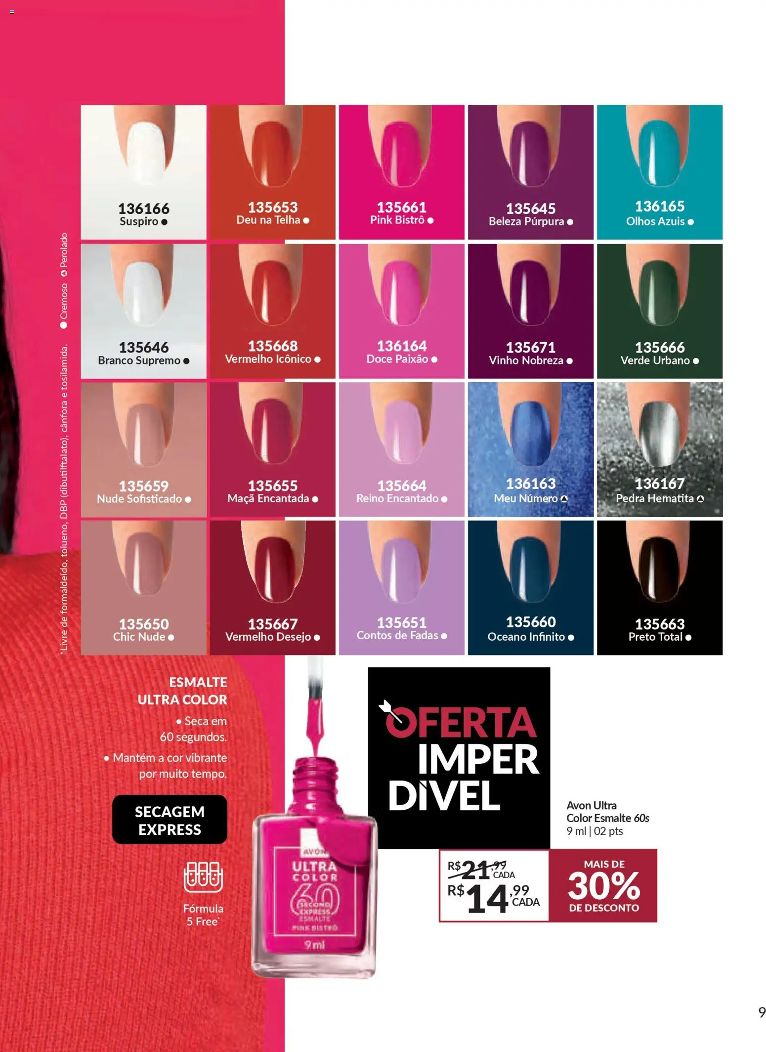 Avon Folheto - válido de 18.02.2026 | Página: 9 | Produtos: Vinho