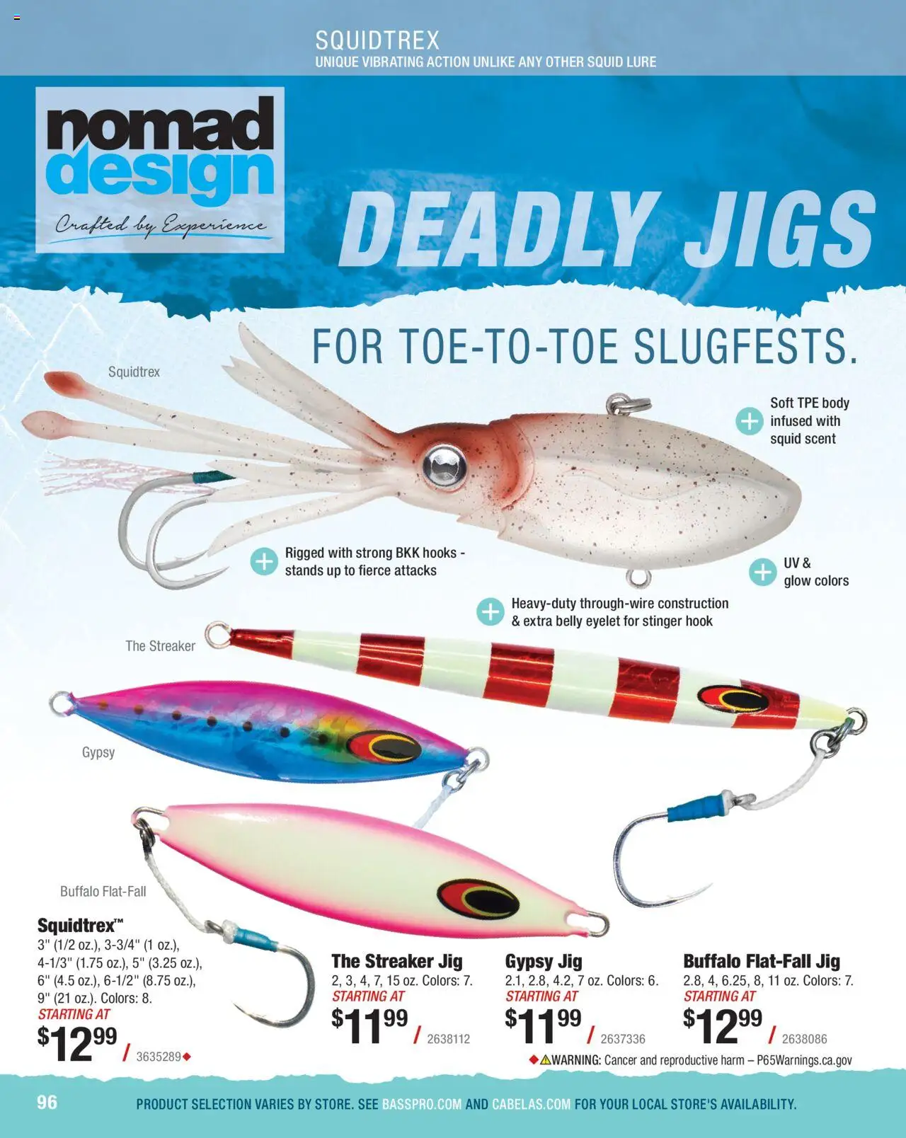 Cabela's Saltwater Specialist 25 - valid from 01.01.2025 | Page: 96 | Products: Hook, Lure