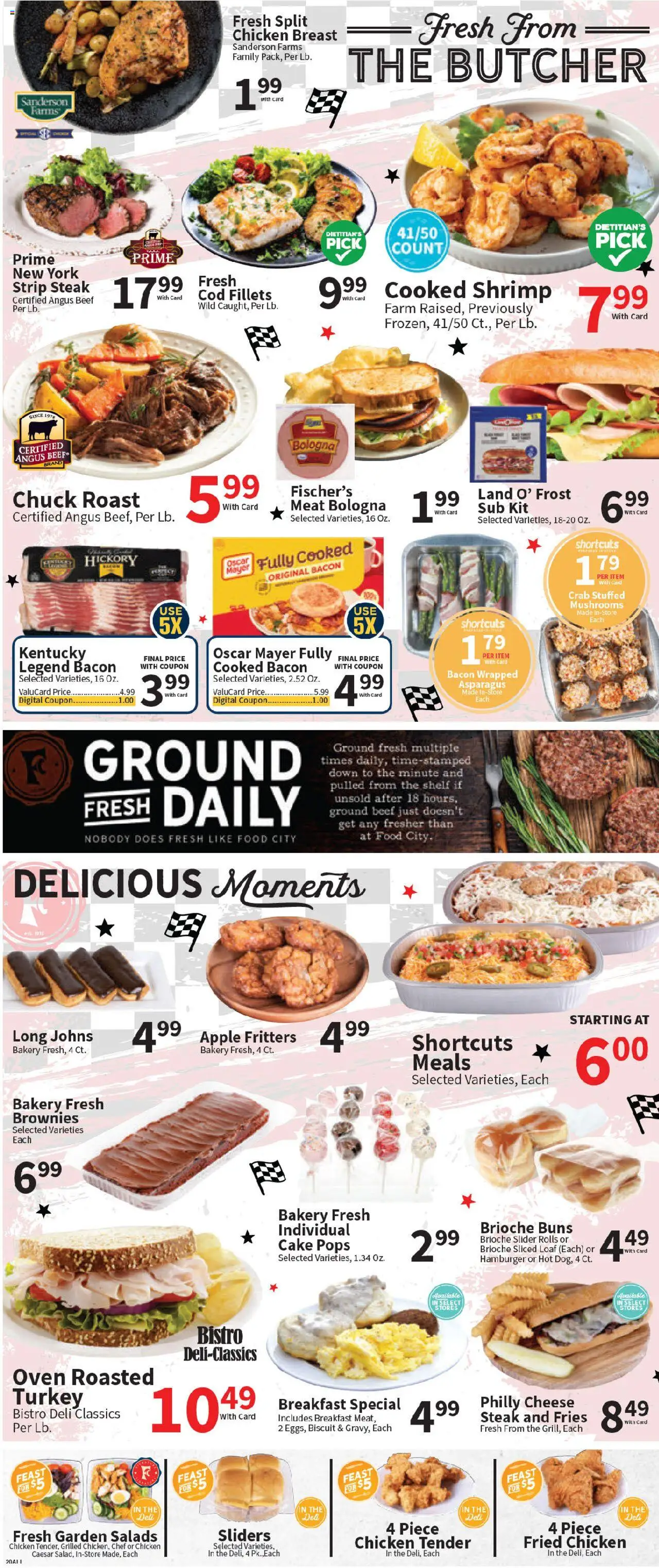 Food City Weekly Ad - valid from 10.09.2025 | Page: 4 | Products: Bakery, Asparagus, Shelf, Mushrooms