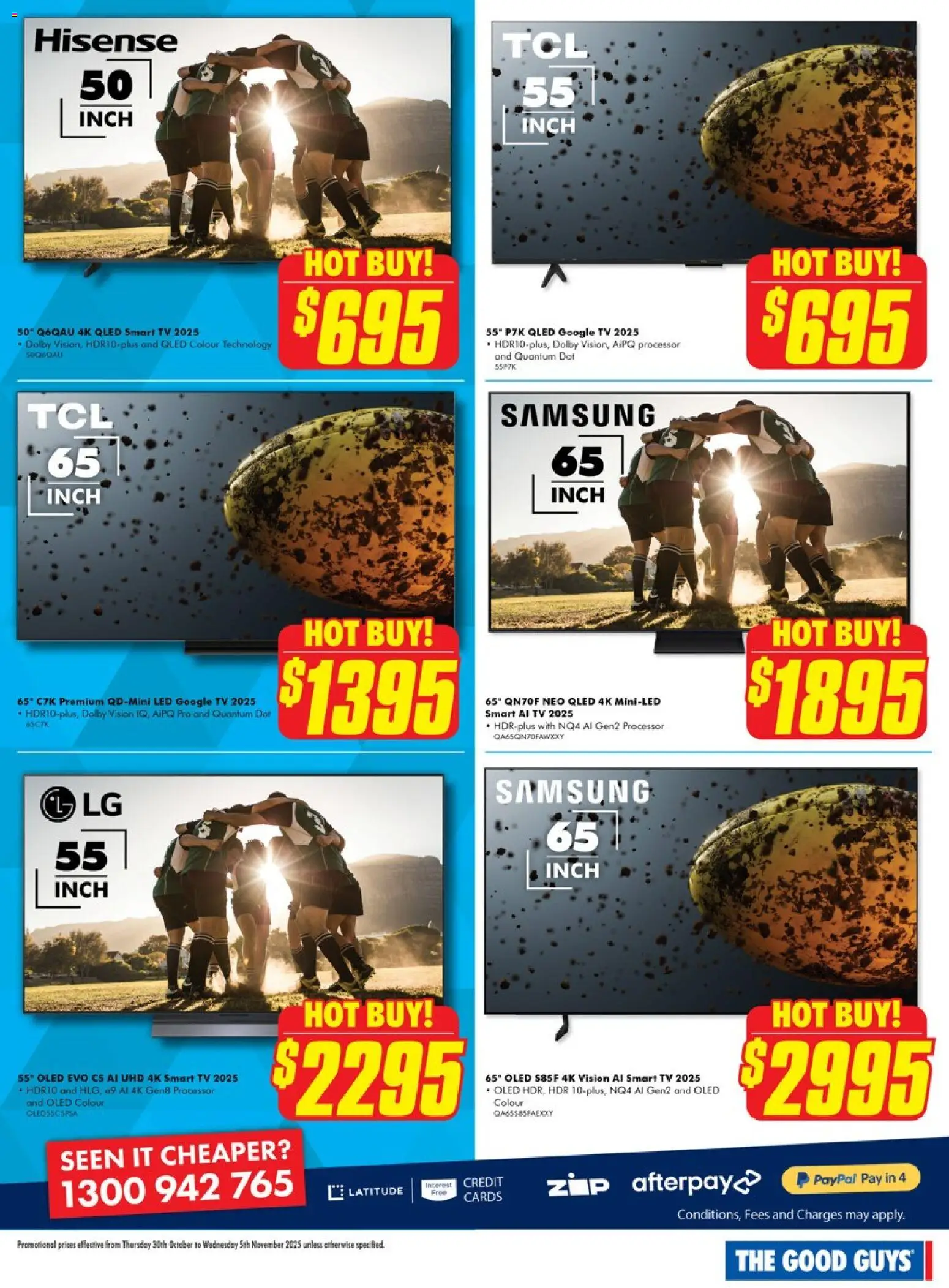 The Good Guys catalogue - valid from 29.10.2025 | Page: 3 | Products: Tv, Smart tv