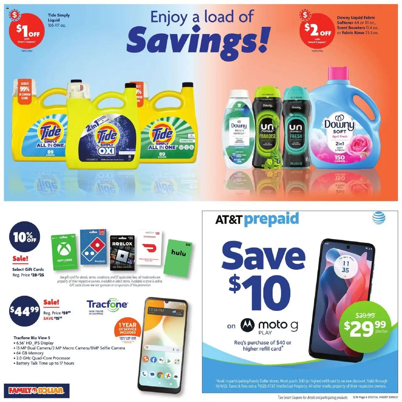 Family Dollar Current Ad - TX - valid from 14.09.2025 | Page: 7