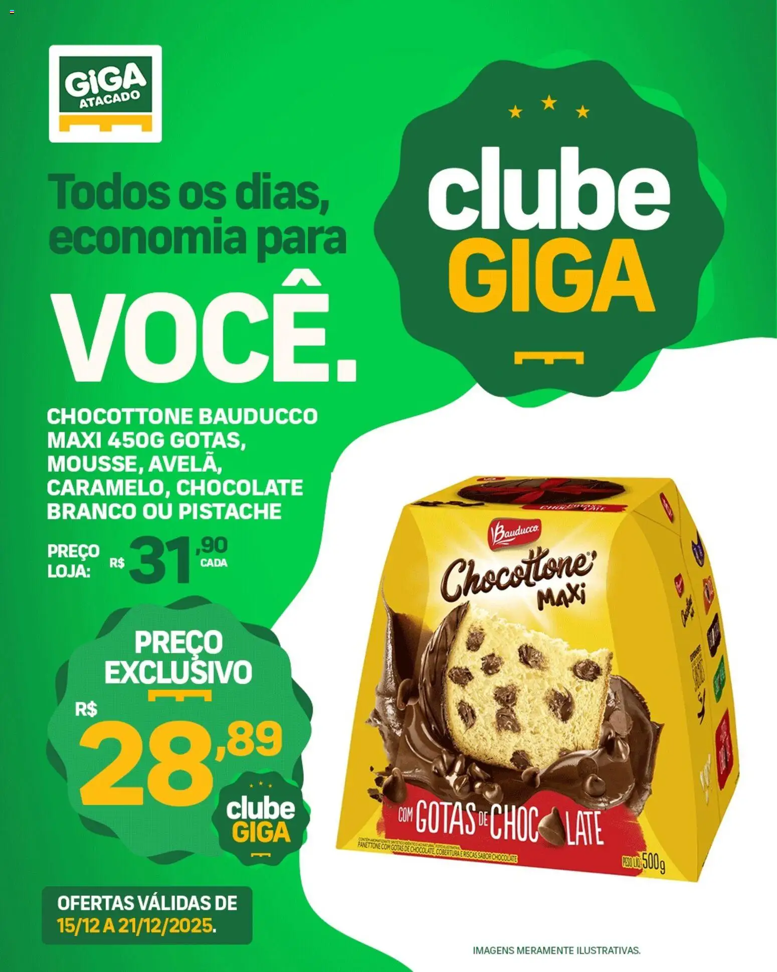 GIGA Atacado Folheto - válido de 15.12.2025 | Página: 2 | Produtos: Pistache, Chocolate