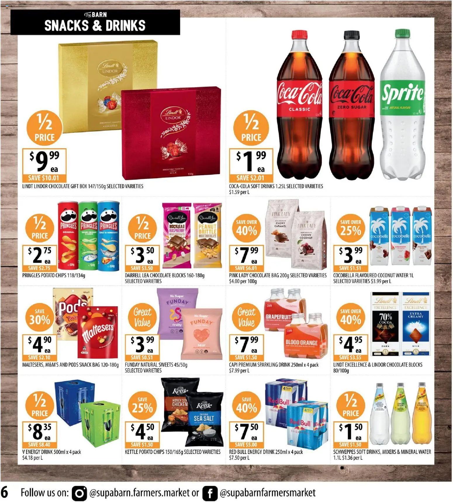 Supabarn catalogue - valid from 19.11.2025 | Page: 6 | Products: Honey, Sour cream, Coca Cola, Raspberry
