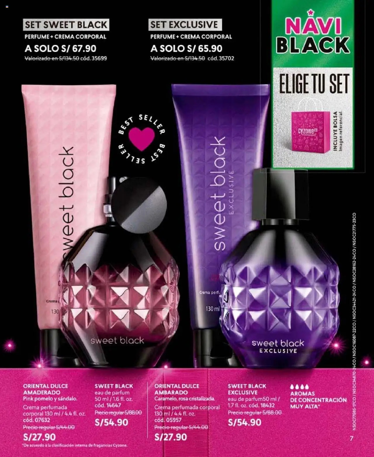 Catálogo CyZone válido desde 24.10.2025 | Página: 7 | Productos: Crema, Bolsa, Perfume