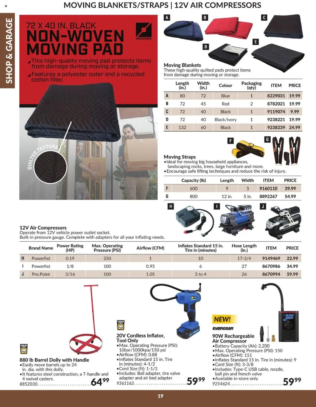 Princess Auto flyer valid from 16.04.2025 | Page: 21 | Products: Adapter, Bed, Battery