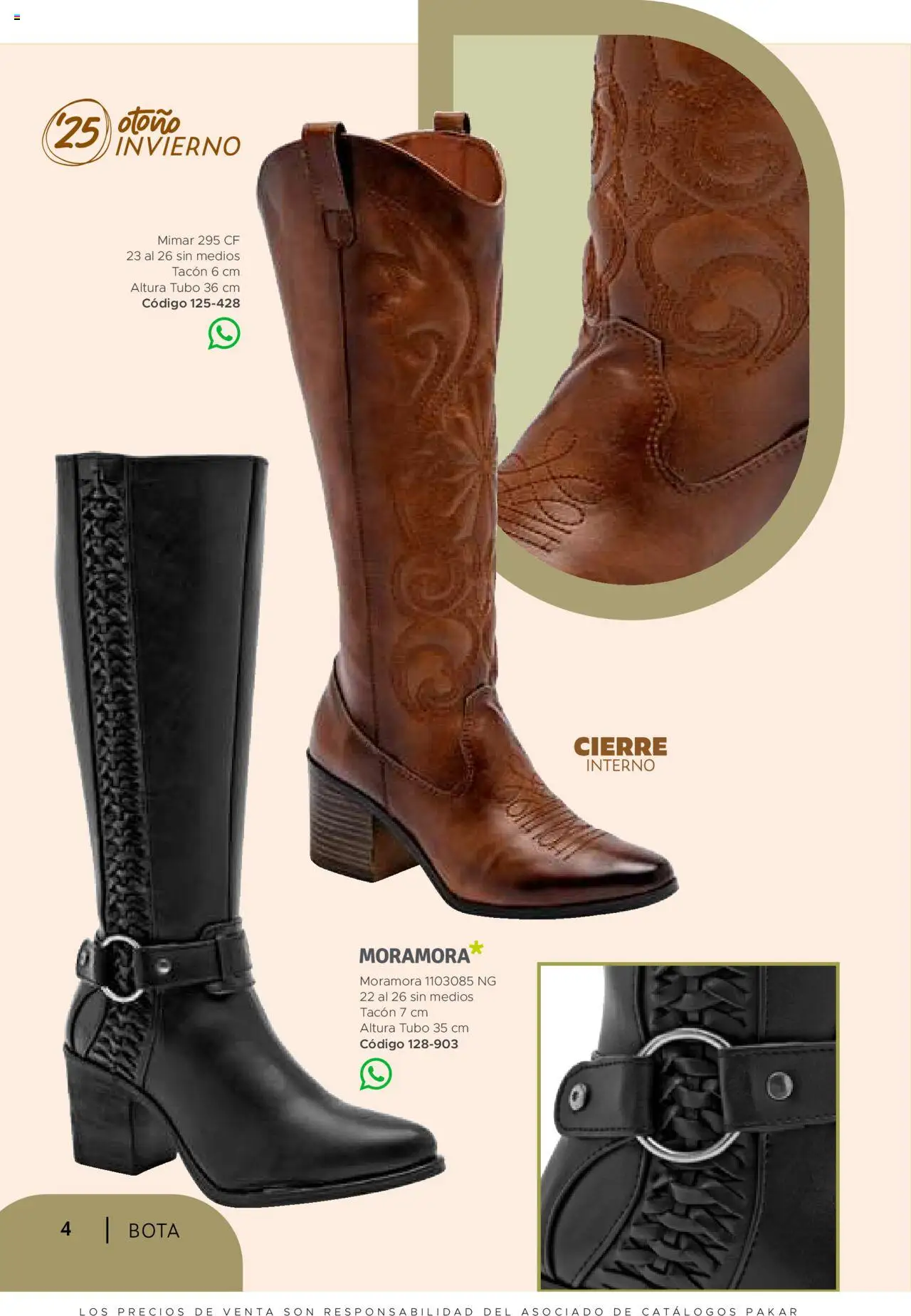 Nuevas ofertas de SC Pakar válidas en toda la República Mexicana desde el 24.07.2025. ¡Encuentra las mejores ofertas en SC Pakar - Catálogo Bota! | Página: 4