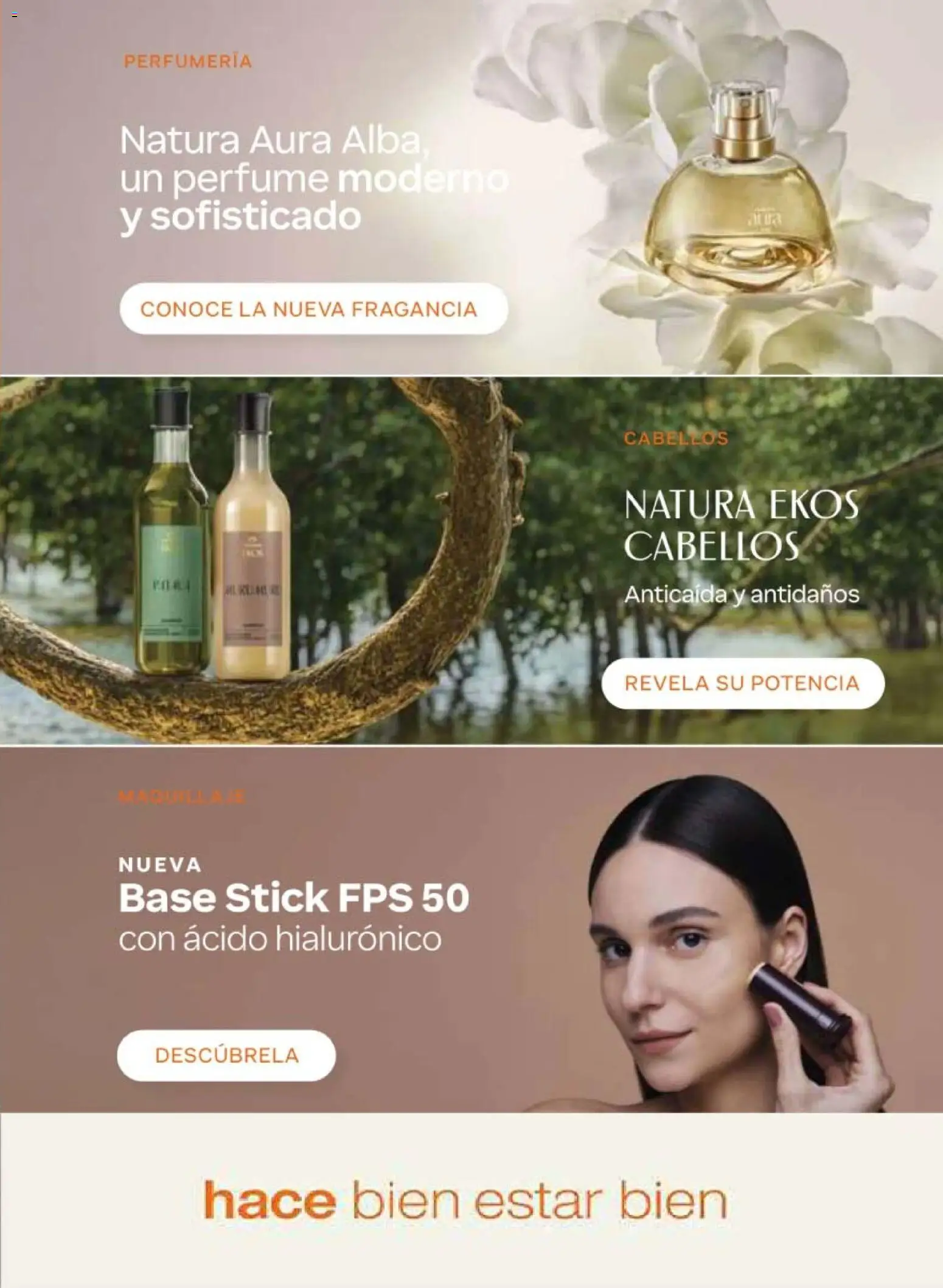 Nuevas ofertas de Natura válidas en toda la República Mexicana desde el 02.04.2026. ¡Encuentra las mejores ofertas en Natura campaña 6 2026! | Página: 3 | Productos: Perfume, Fragancia, Maquillaje