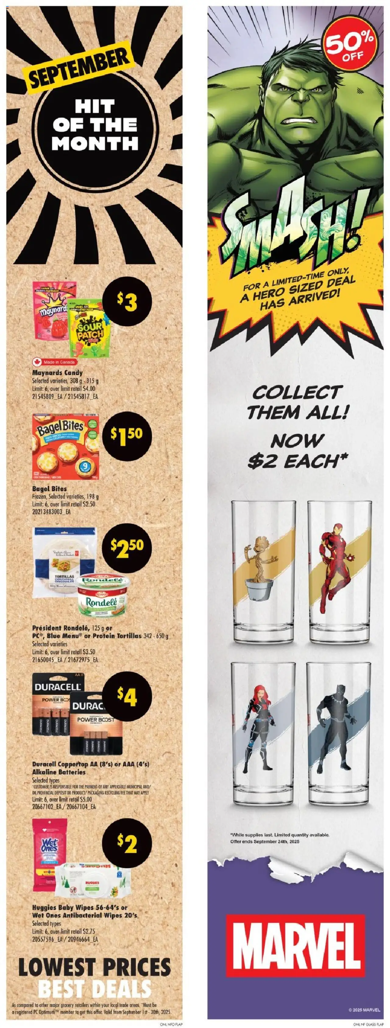 No Frills flyer valid from 18.09.2025 | Page: 8 | Products: Glasses, PC
