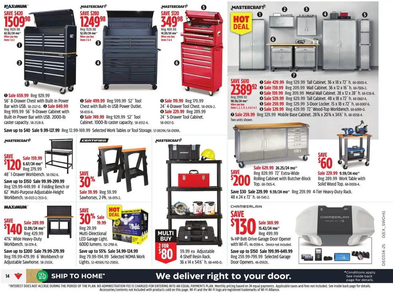 Canadian Tire flyer valid from 14.08.2025 | Page: 19 | Products: Table, Cabinet