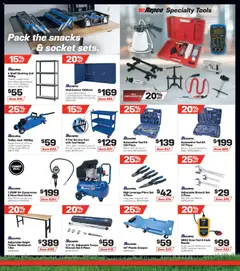 Preview of Repco catalogue - valid from 19.03.2026 | Page: 18 | Products: Socket, Cart, Trolley, Tools