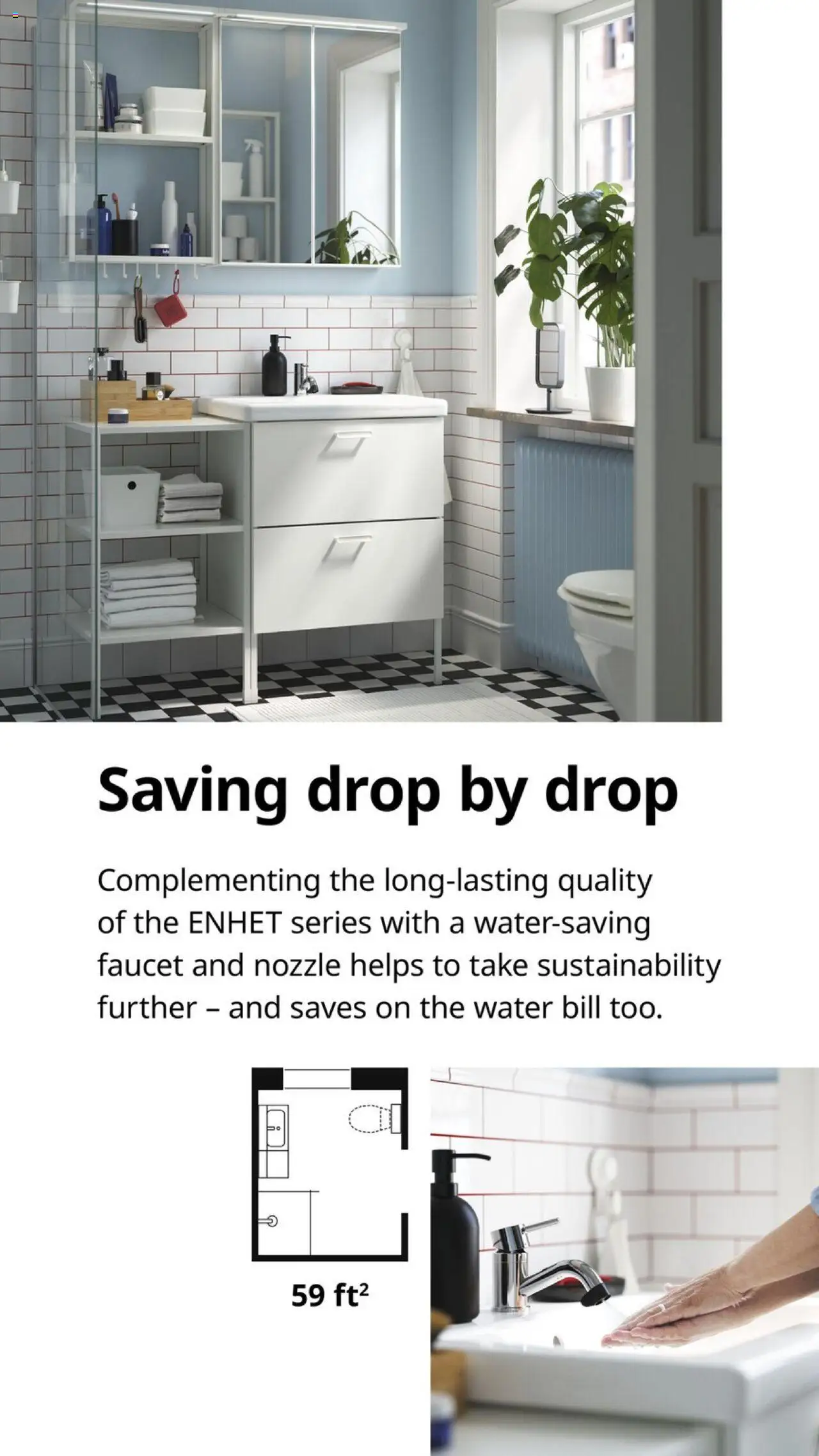IKEA Bathroom Brochure - valid from 01.01.2025 | Page: 34 | Products: Water