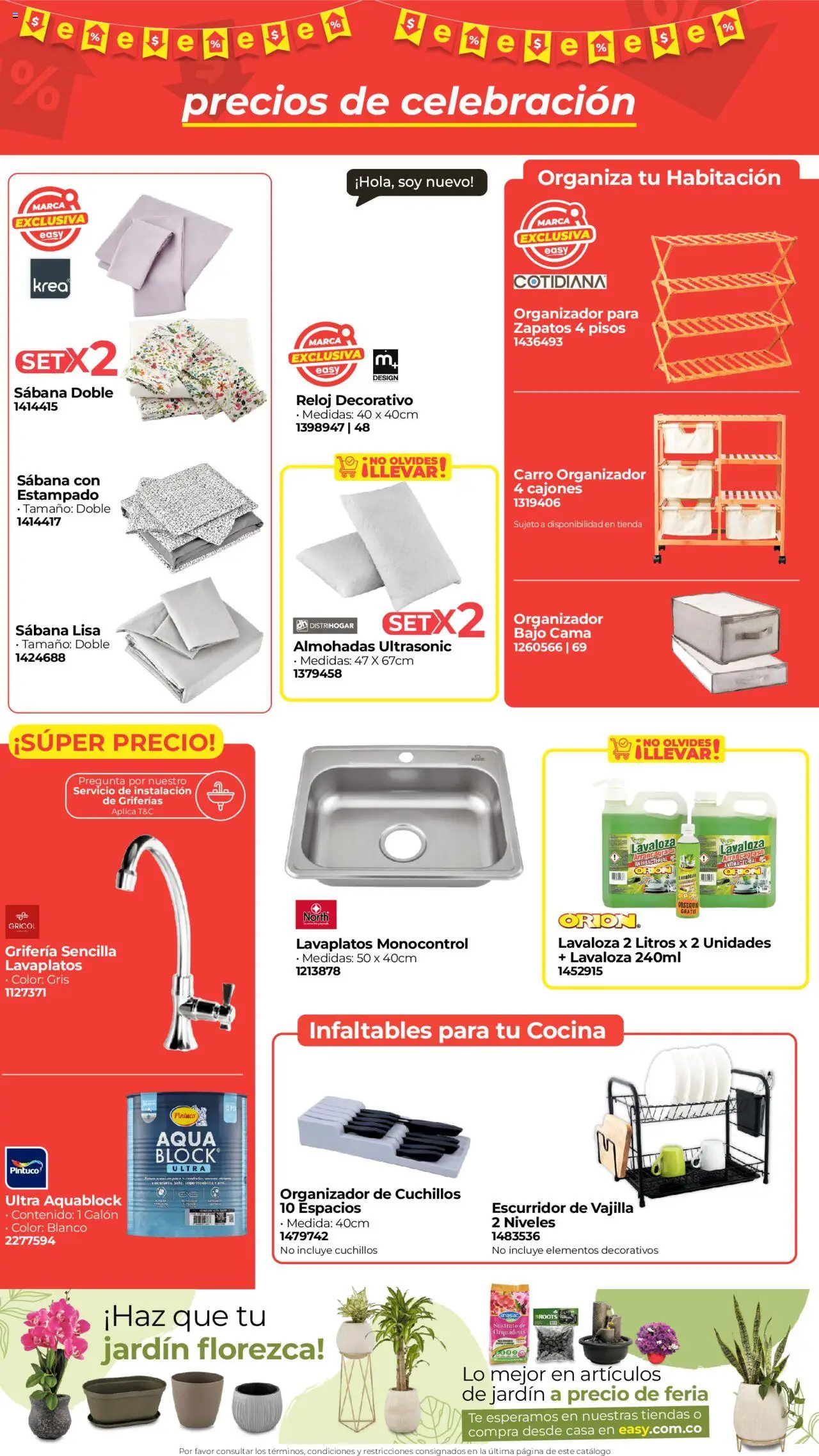 Easy revista - valida desde el 04.08.2025 | Página: 6 | Productos: Té, Reloj, Carro organizador, Organizador