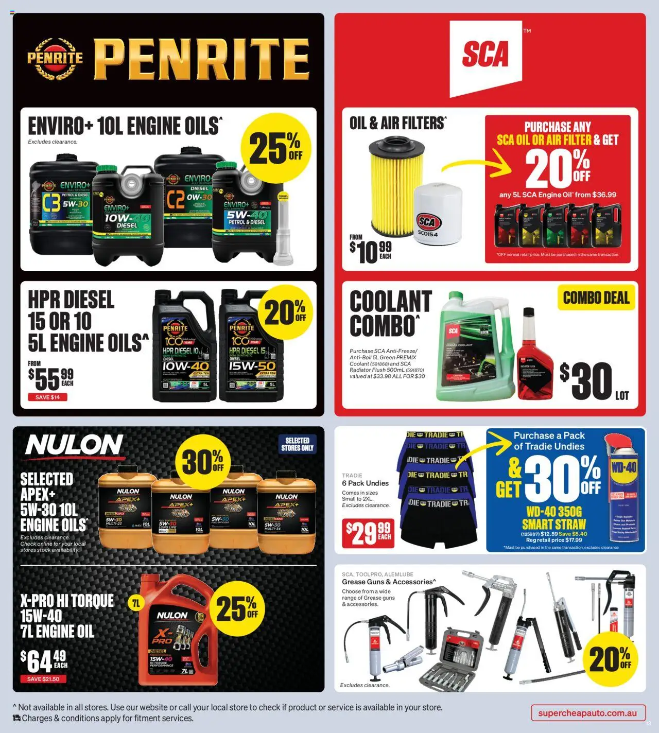 Supercheap Auto catalogue - valid from 13.08.2025 | Page: 13 | Products: Oil, Radiator