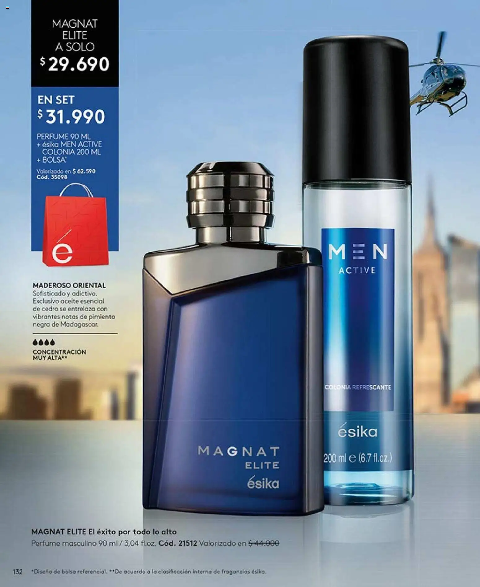 Catálogo Ésika Campaña 1 │ válido desde el 01.01.2026 | Página: 132 | Productos: Pimienta, Bolsa, Perfume, Aceite