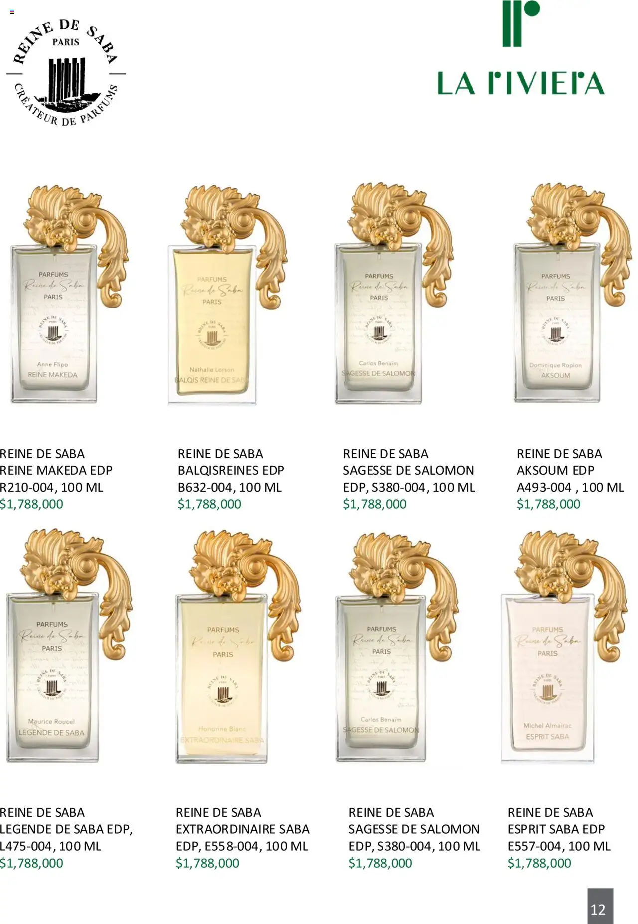 La riviera revista - valida desde el 01.10.2025 | Página: 12