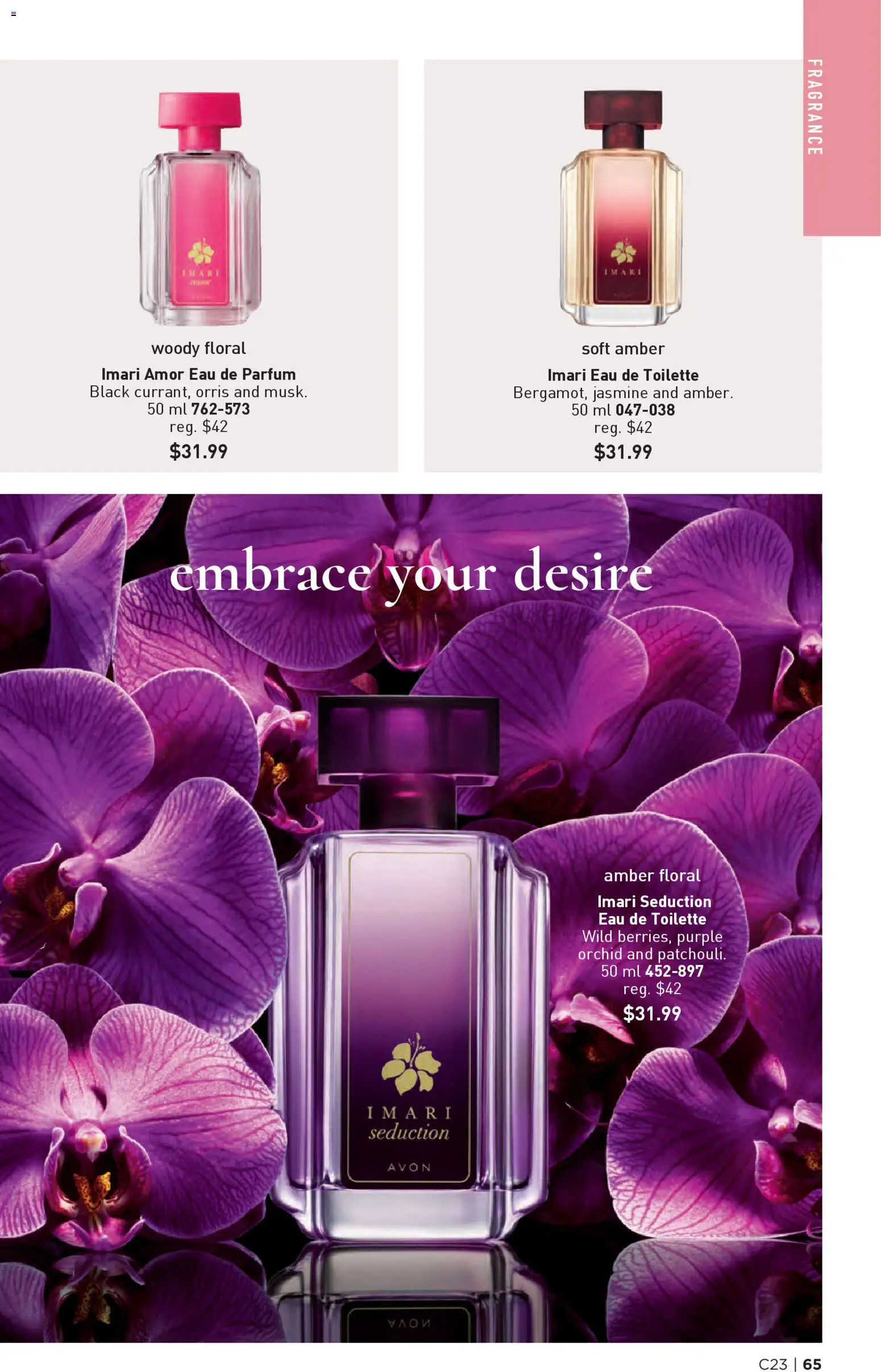 Avon flyer valid from 06.11.2025 | Page: 65 | Products: Perfume, Fragrance, Eau de toilette, Toilette