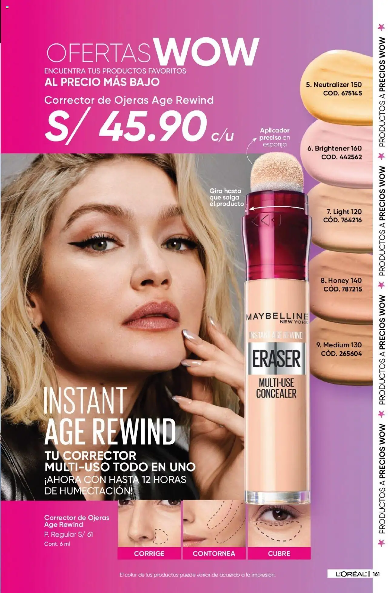 Catálogo Azzorti válido desde 17.06.2025 | Página: 163 | Productos: Esponja, Corrector