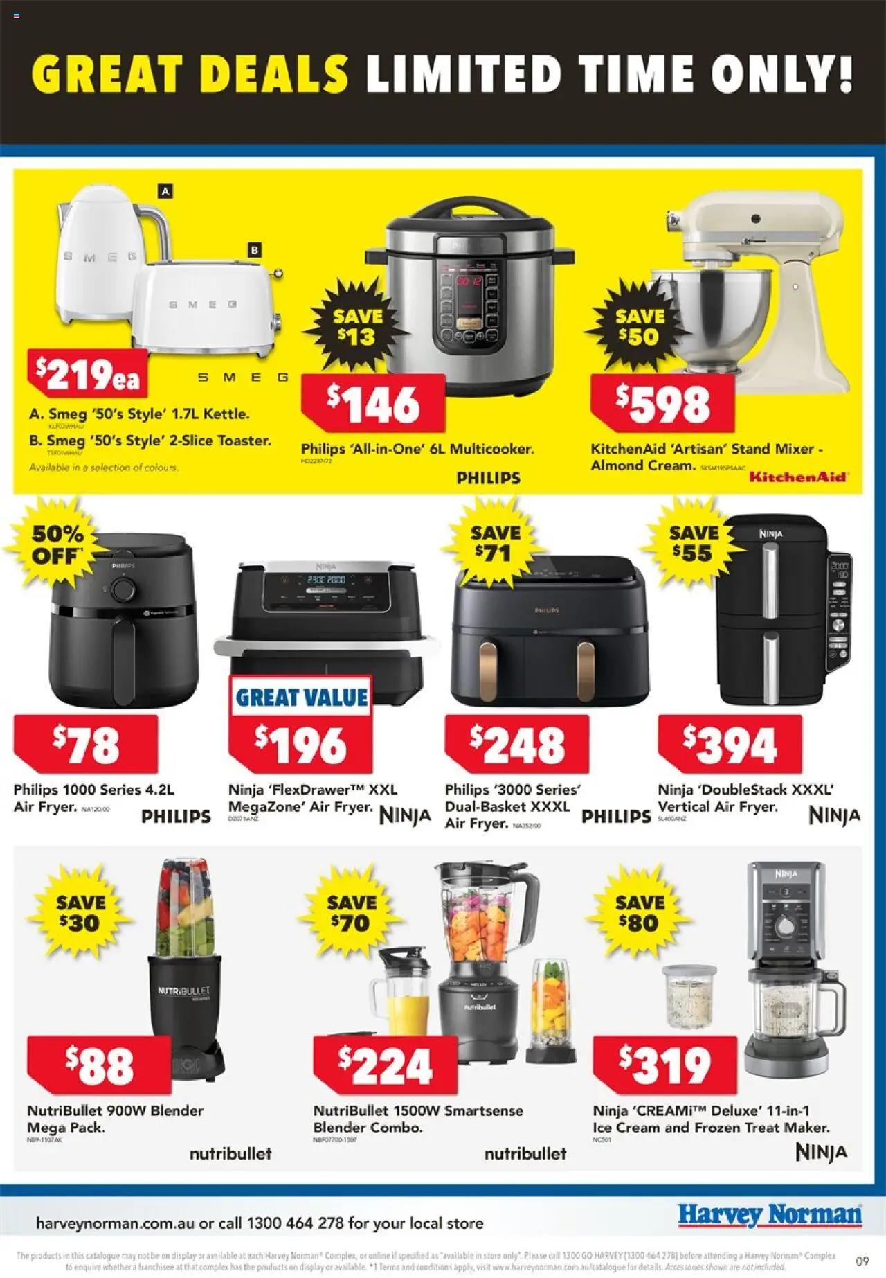 Harvey Norman catalogue - valid from 05.06.2025 | Page: 9 | Products: Cream, Ice cream, Blender, Mixer
