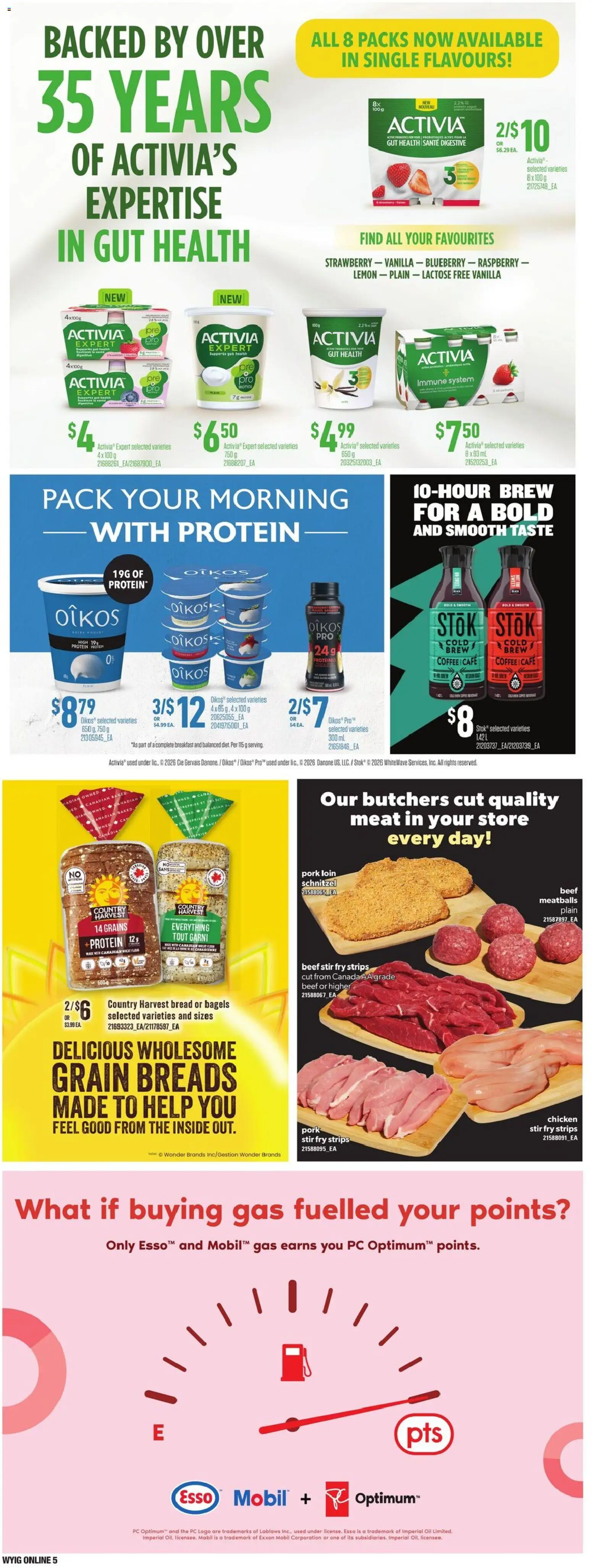 Independent Grocer flyer valid from 26.03.2026 | Page: 14 | Products: Bag, Bread, Coffee, Pork