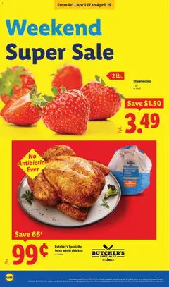 Preview of Lidl weekly ads valid from 15.04.2026 | Page: 32 | Products: Strawberries