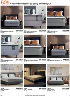 Preview of Myer Catalogue Bed, Bath & Living Home Essentials - valid from 14.10.2025 | Page: 2 | Products: Mattress