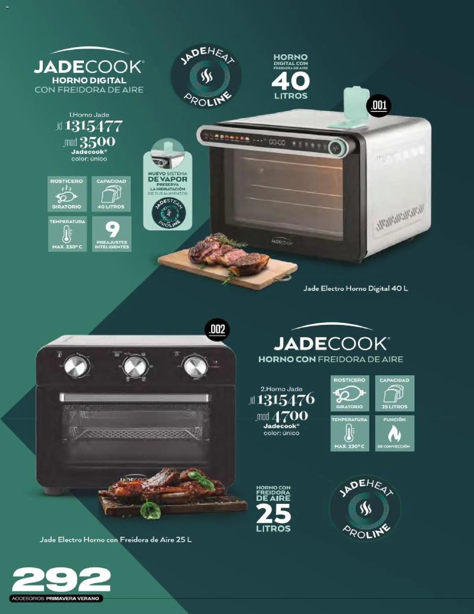 Nuevas ofertas de Price Shoes válidas en toda la República Mexicana desde el 18.04.2026. ¡Encuentra las mejores ofertas en Price Shoes catálogo Accesorios! | Página: 292 | Productos: Horno, Freidora de aire, Freidora