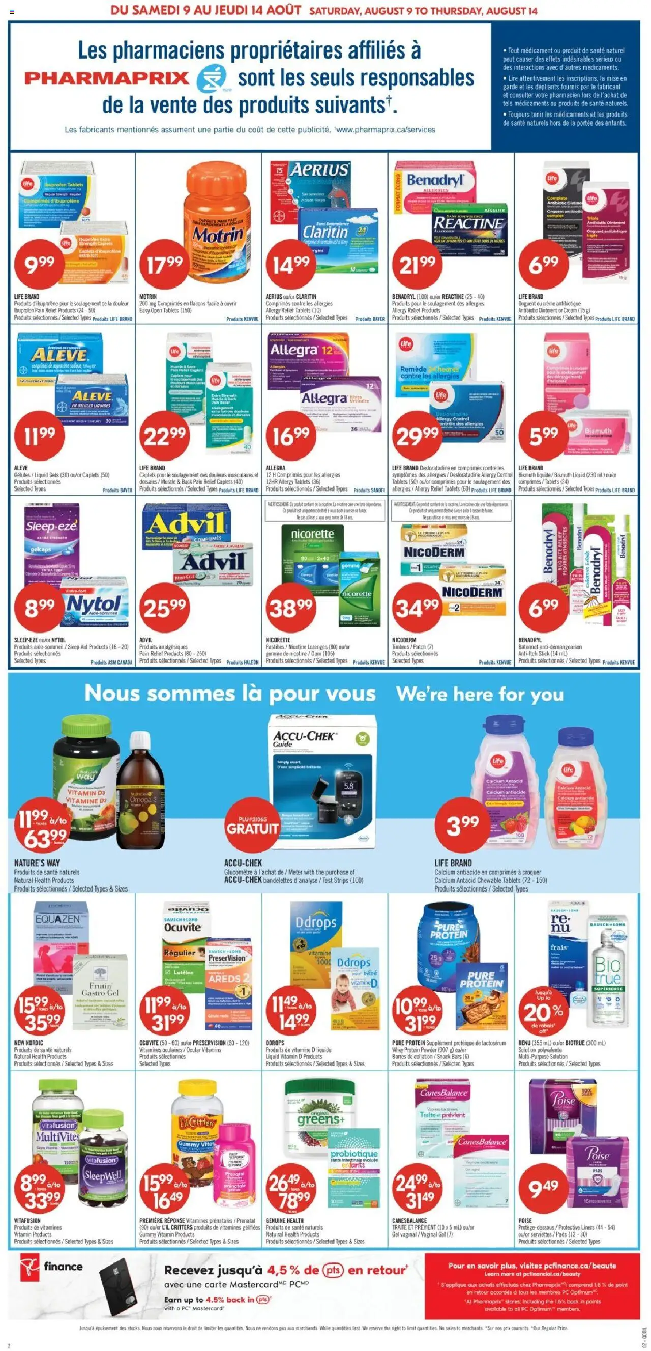 Pharmaprix flyer valid from 09.08.2025 | Page: 3