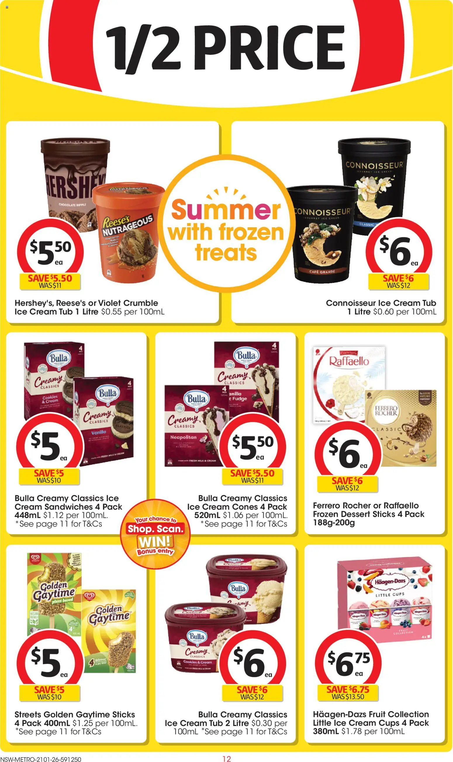 Coles catalogue - valid from 21.01.2026 | Page: 12 | Products: Cups, Plant, Chocolate, Cream