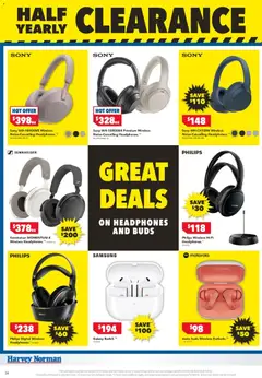 Preview of Harvey Norman  Catalogue  - valid from 24.12.2025 | Page: 34 | Products: Digital, Headphones