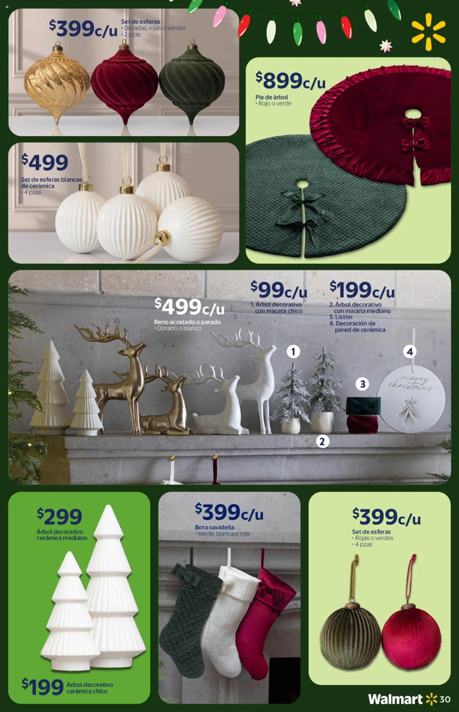 Nuevas ofertas de Walmart válidas en toda la República Mexicana desde el 21.10.2025. ¡Encuentra las mejores ofertas en Walmart catálogo Navidad! | Página: 30 | Productos: Maceta