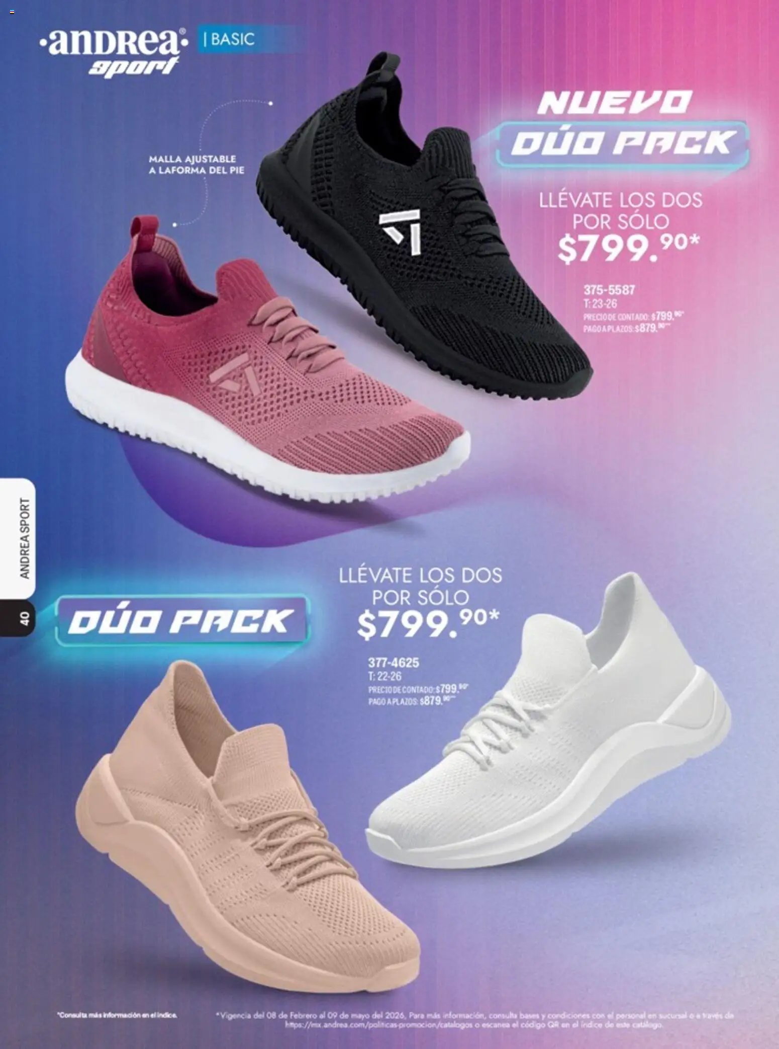 Nuevas ofertas de Andrea válidas en toda la República Mexicana desde el 15.04.2026. ¡Encuentra las mejores ofertas en Andrea catálogo Lo mejor en marcas! | Página: 34 | Productos: Malla