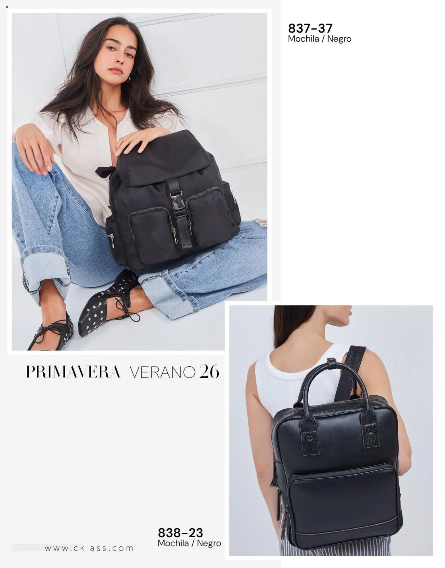 Nuevas ofertas de Cklass válidas en toda la República Mexicana desde el 02.01.2026. ¡Encuentra las mejores ofertas en Cklass catálogo Gala & Glamour! | Página: 147 | Productos: Mochila