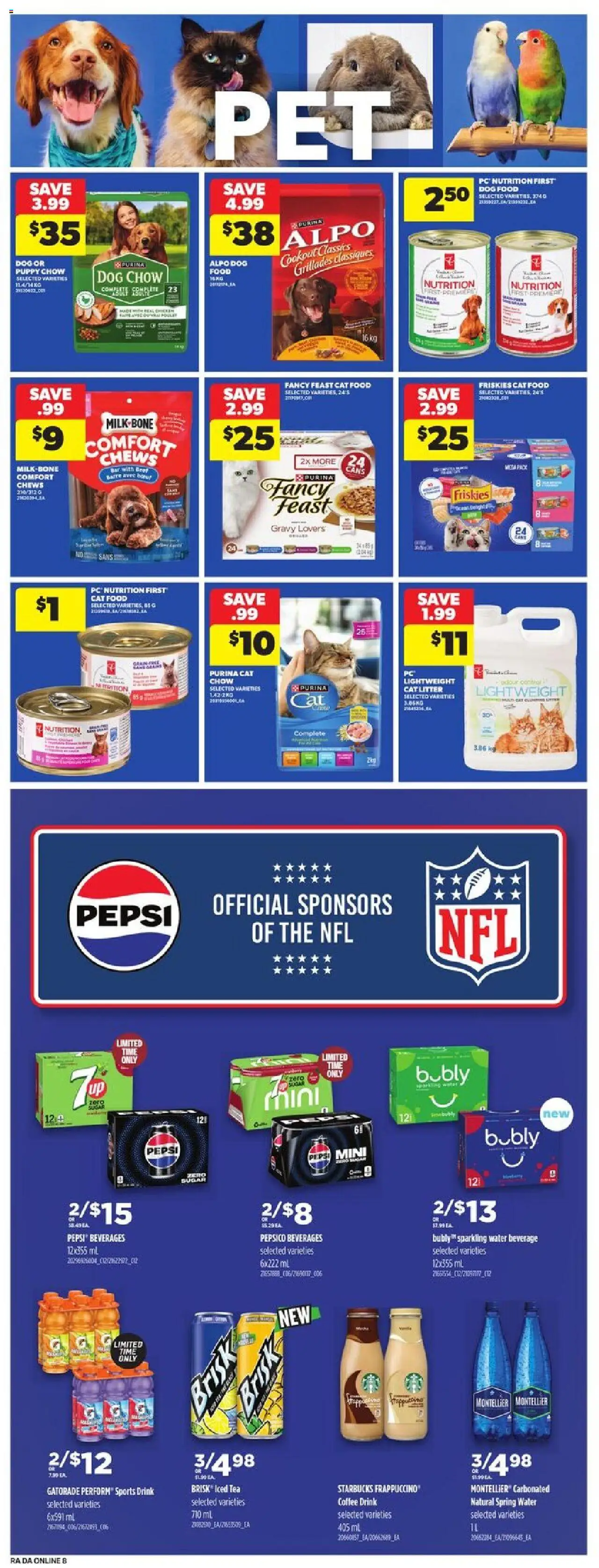 Atlantic Superstore flyer valid from 11.09.2025 | Page: 19 | Products: Tea, PC, Coffee, Beer