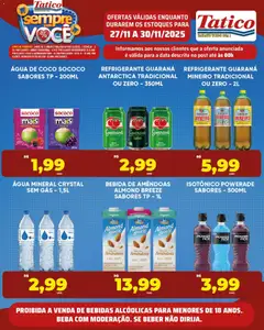 Tatico - Ofertas Fim de Semana - Pré-Visualização do folheto da loja Tatico, válido de 27.11.2025