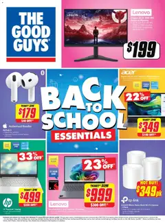Preview of The Good Guys - Back to School Essentials - valid from 14.01.2026