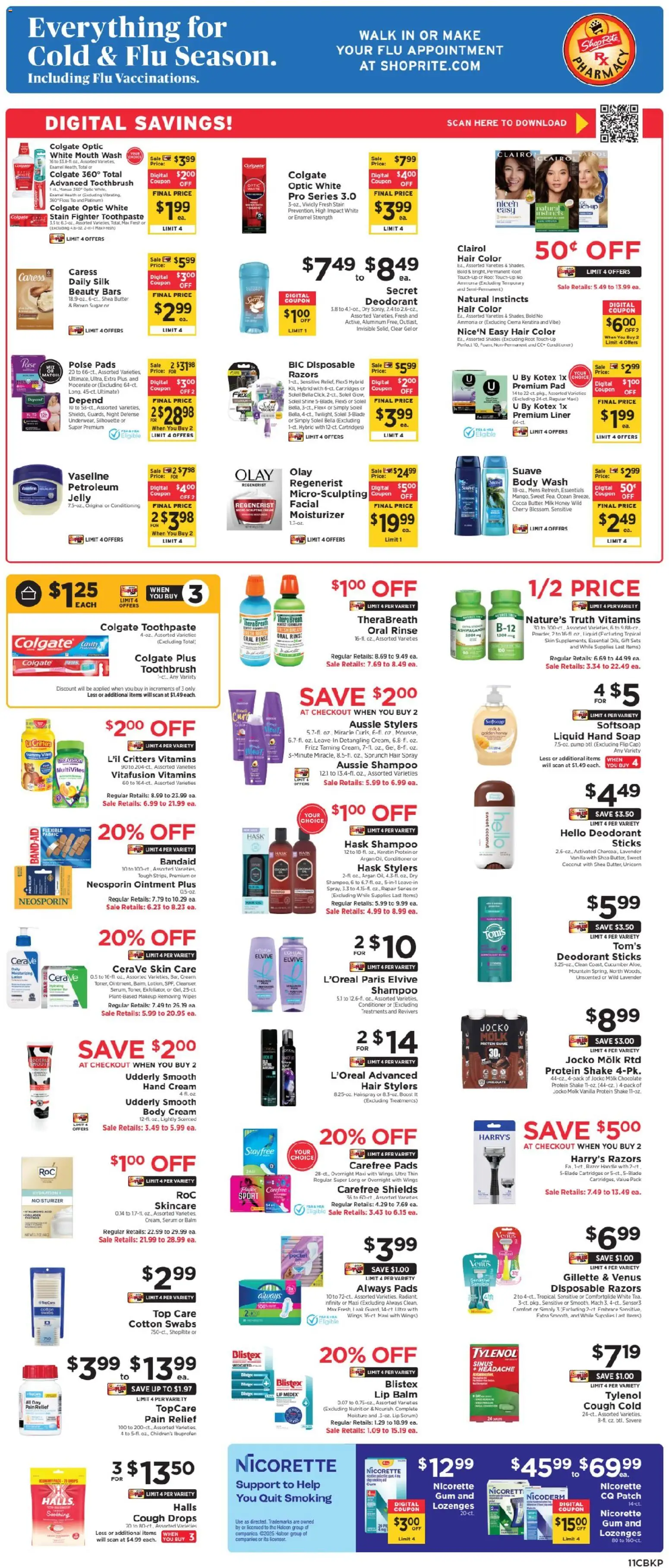 ShopRite Weekly Ad 2 - valid from 14.12.2025 | Page: 12 | Products: Pump, Hand cream, Toothbrush, Cream