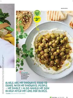 Preview of Woolworths Fresh Ideas Magazine - valid from 14.01.2026 | Page: 95 | Products: Olives
