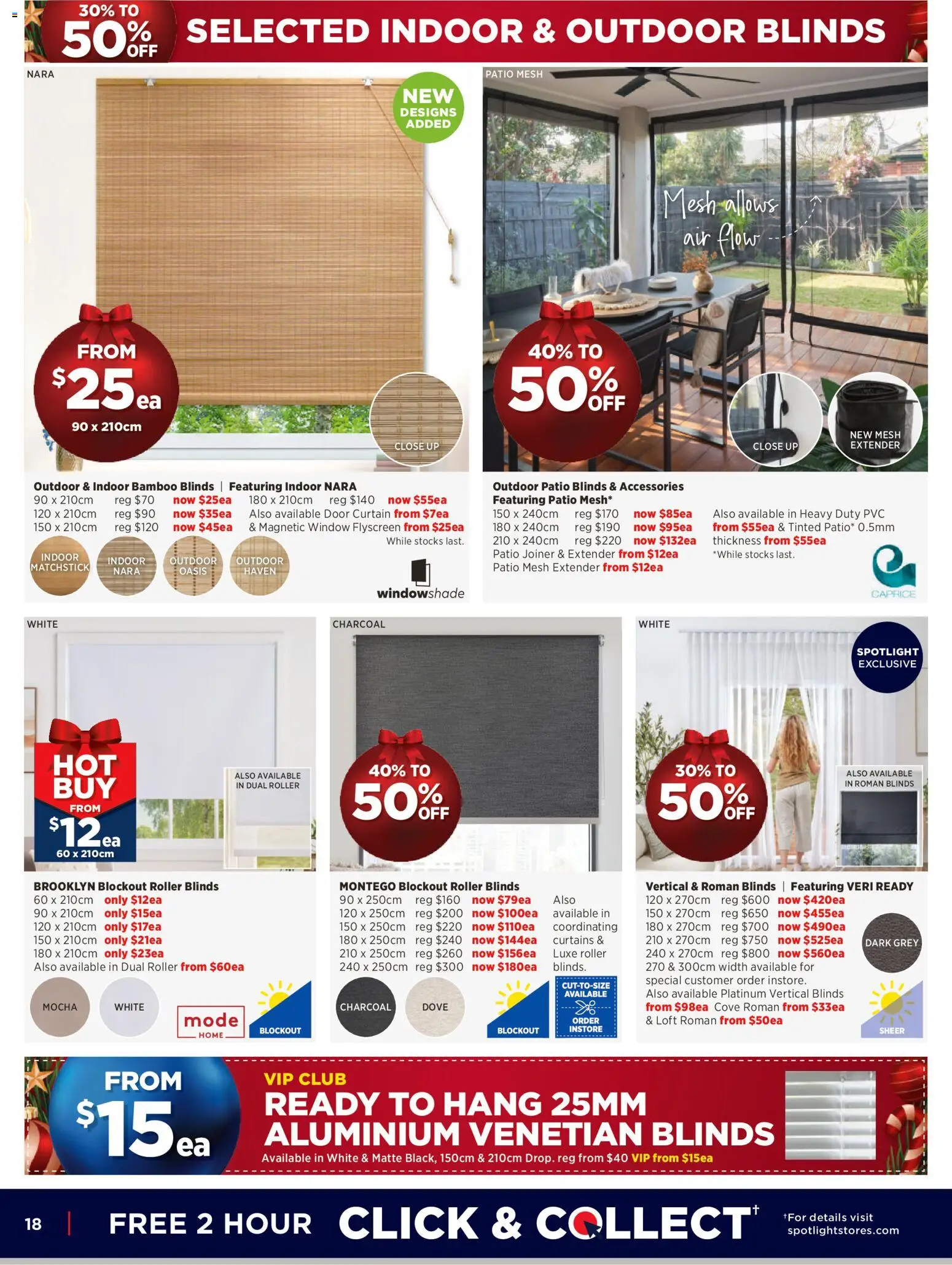 Spotlight catalogue - valid from 12.11.2025 | Page: 18 | Products: Curtain, Blinds, Window, Accessories