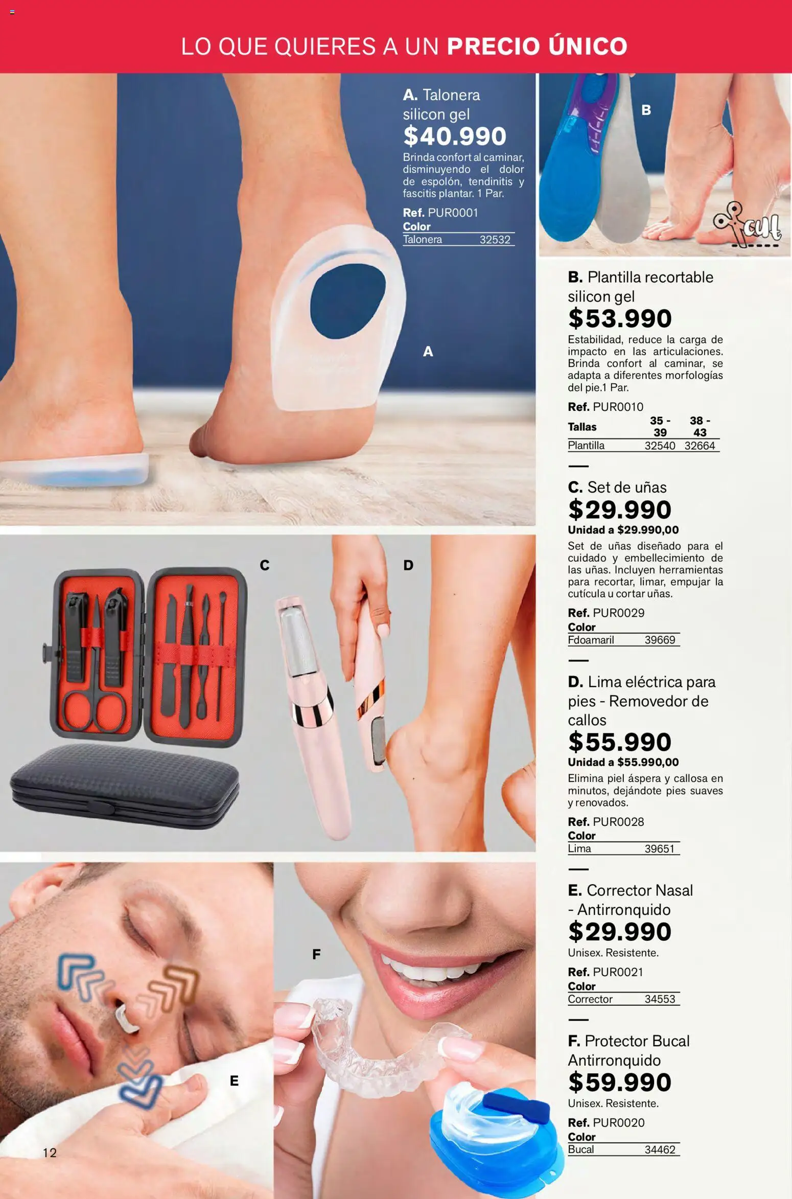 Leonisa revista - valida desde el 02.01.2026 | Página: 12 | Productos: Removedor de callos, Corrector