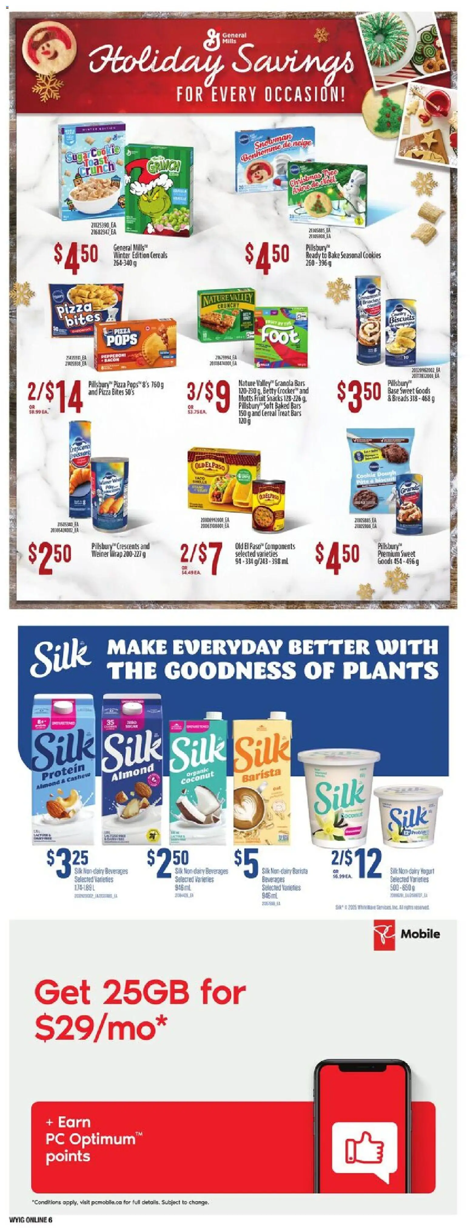 Independent Grocer flyer valid from 04.12.2025 | Page: 17 | Products: Cookies, PC, Yogurt, Pizza